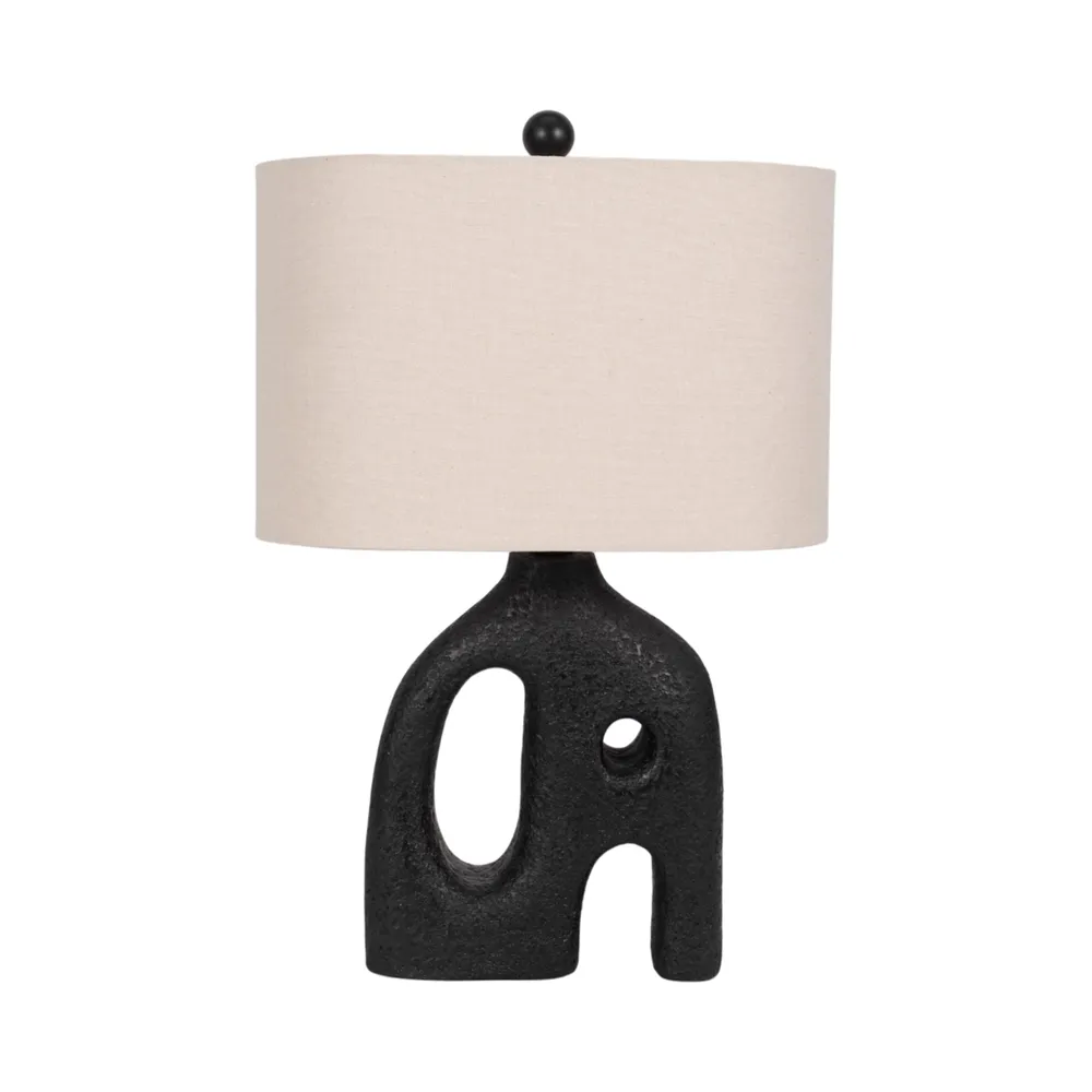 CORWINSIDE BLACK LAMP 21 (IN)