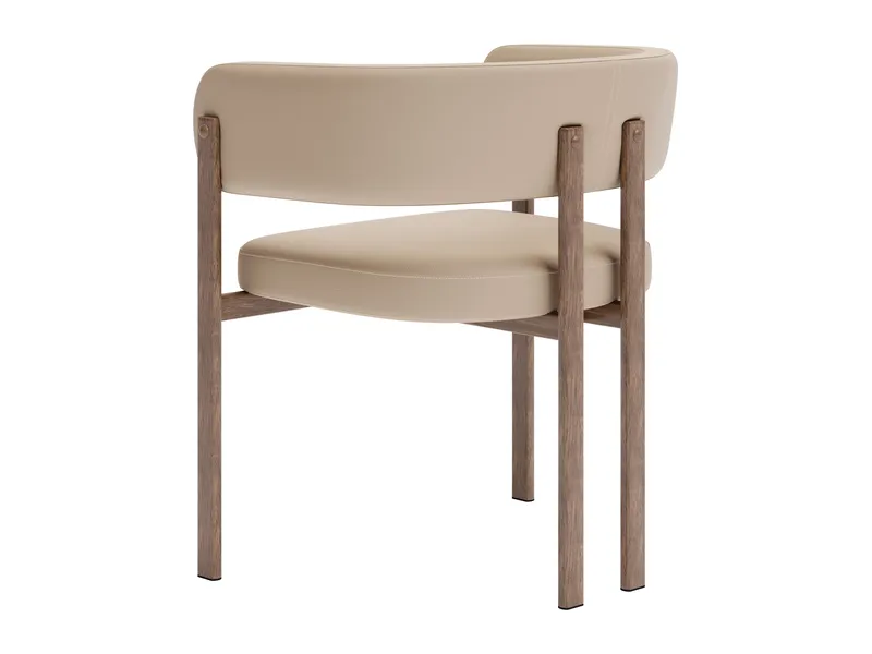 Ruge Dining Chair Beige 6