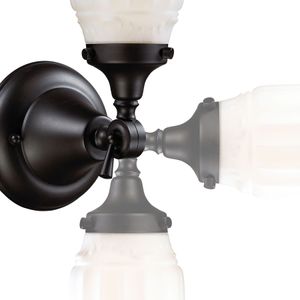 Quinton Parlor 12'' High 1-Light Sconce - Oiled Bronze 5