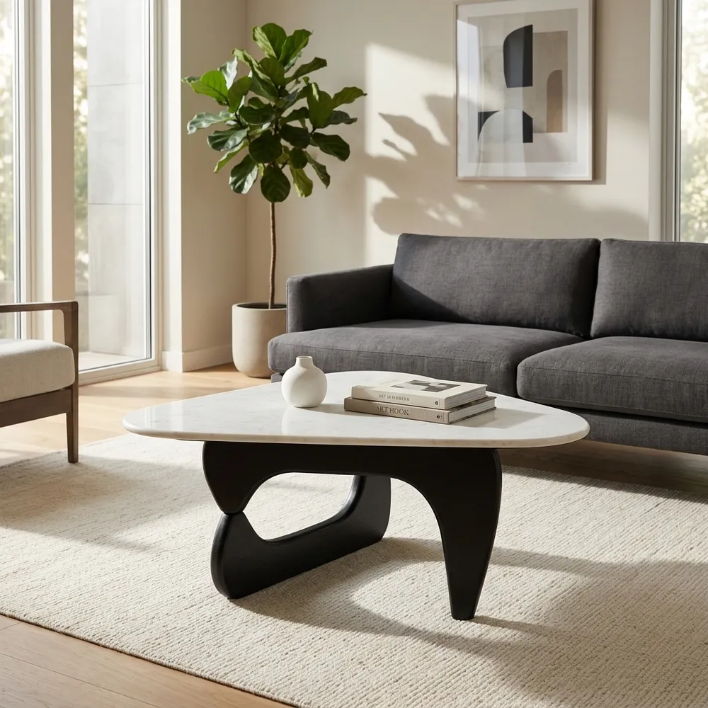 HOPEFIELD BLACK COFFEE TABLE 18 (IN)