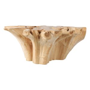 SHELTONFIELD TAN COFFEE TABLE 18 (IN) 3