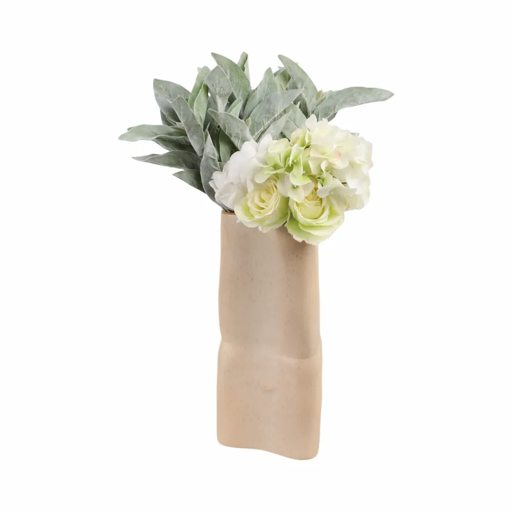 HARVEYWAY CREAM VASE 15 (IN)
