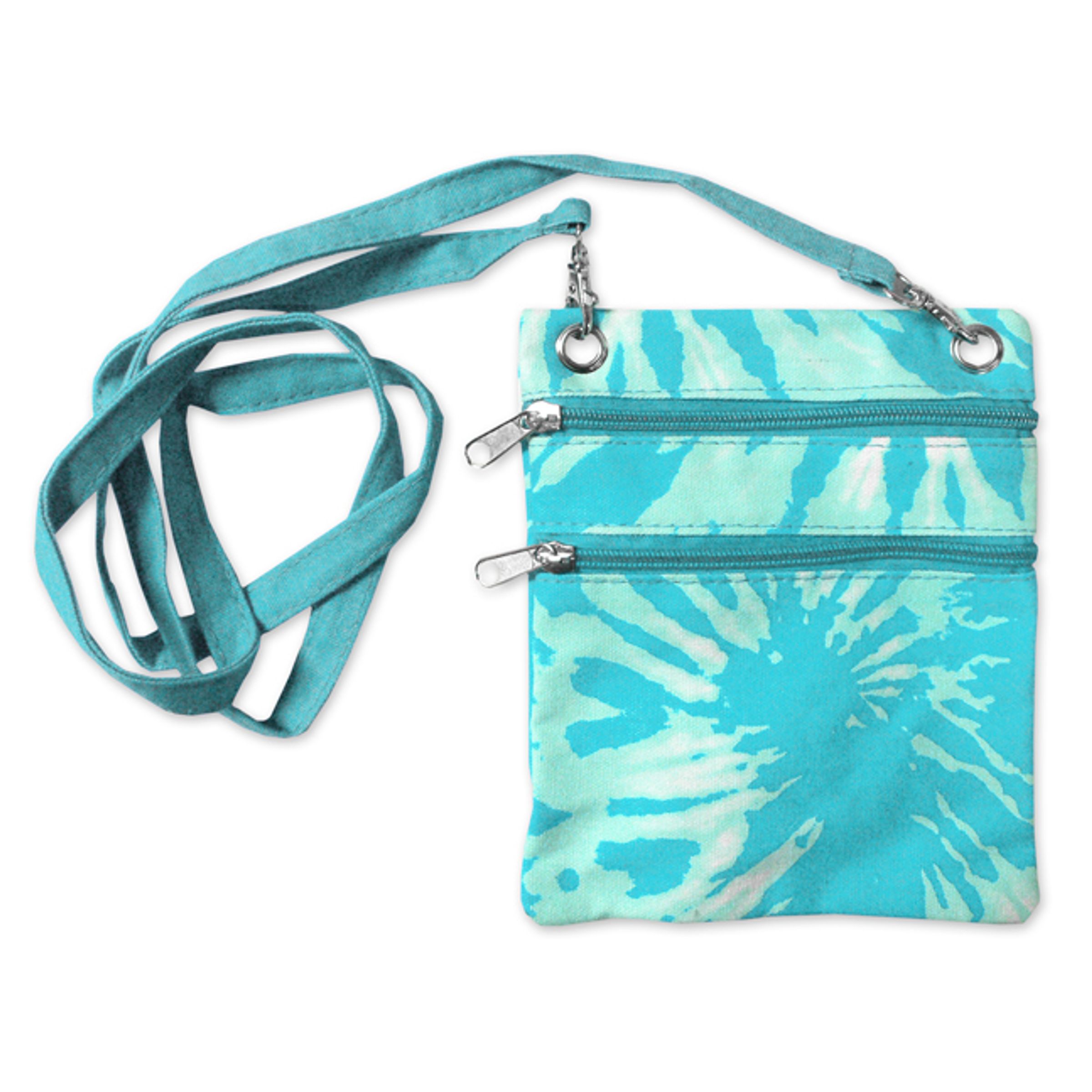 CANVAS HIP BAG - MULTI-COLOR TIE-DYE