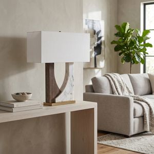 CASEYSTONE WHITE LAMP 23 (IN) 8