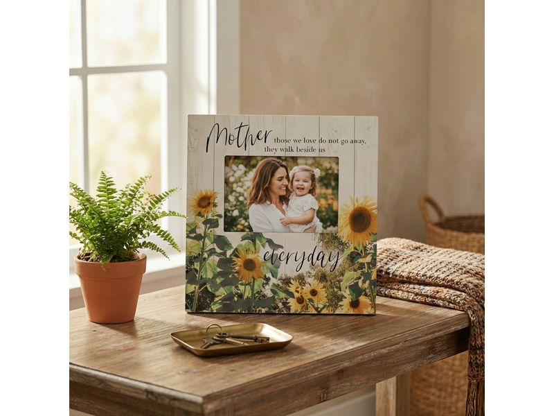 9" x 9" Mother Sunflower Photo Frame 2
