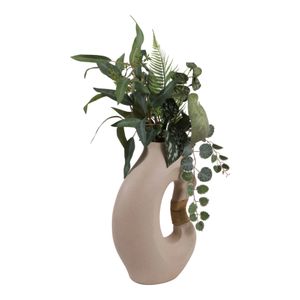 FINTONMOOR TAN VASE 16 (IN) 3