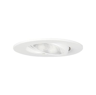 Halo 5'' Wide 1-Light Recessed Trim - Matte White