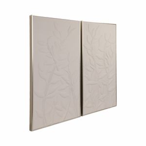 GLENNSTONE SET OF 2 WHITE ART 49 (IN) 3