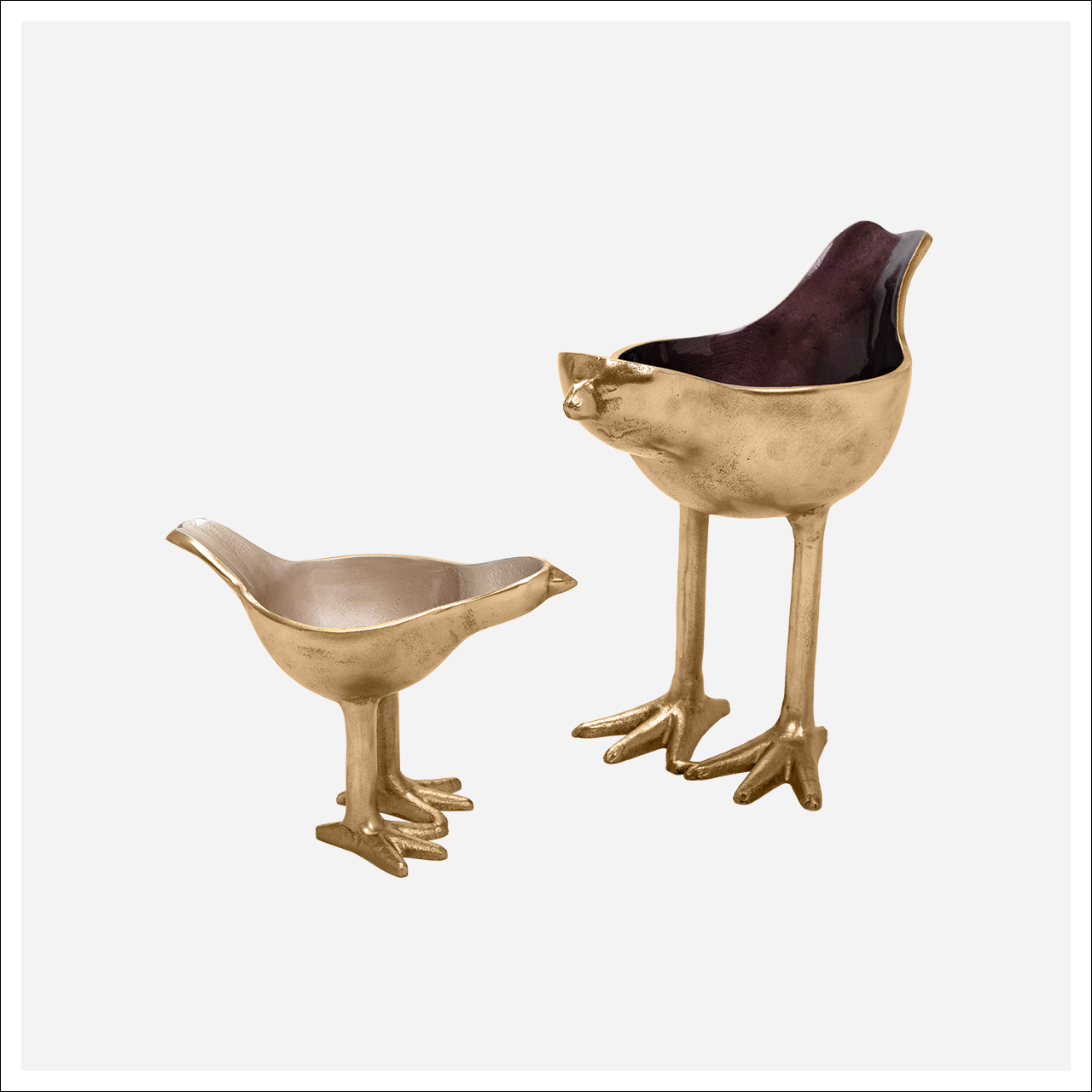Leslow Bird Bowls -Set 2