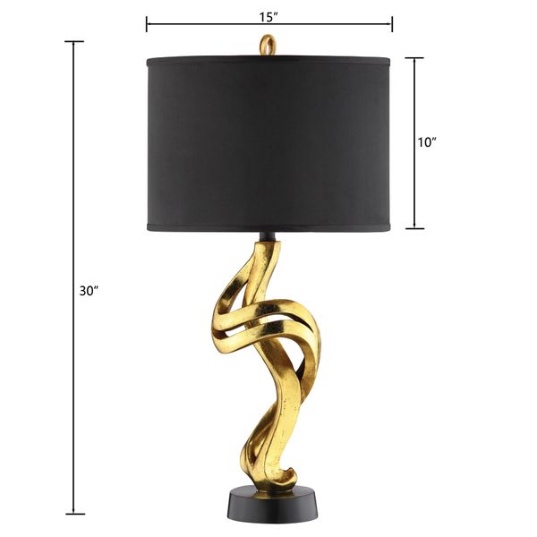 Belle 29.88'' High 1-Light Table Lamp - Gold