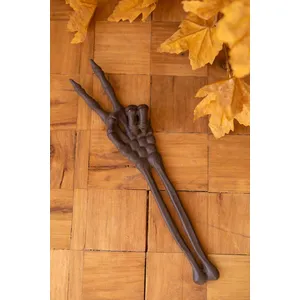 Cast Iron Skeleton Peace Sign 2