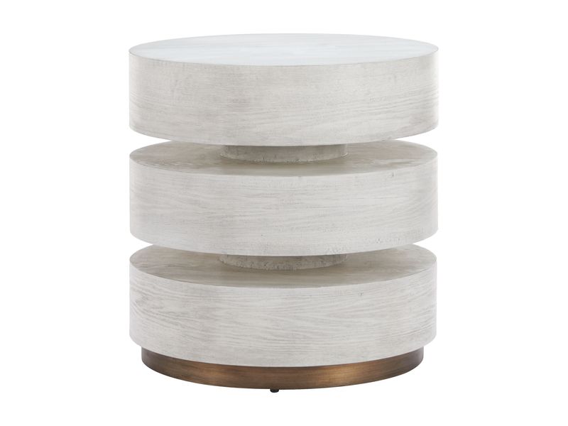 Laha Side Table Oak White 3