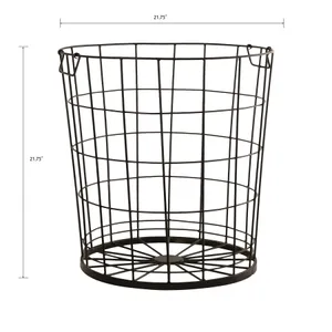 Farmhouse Basket - Small Rustic 2