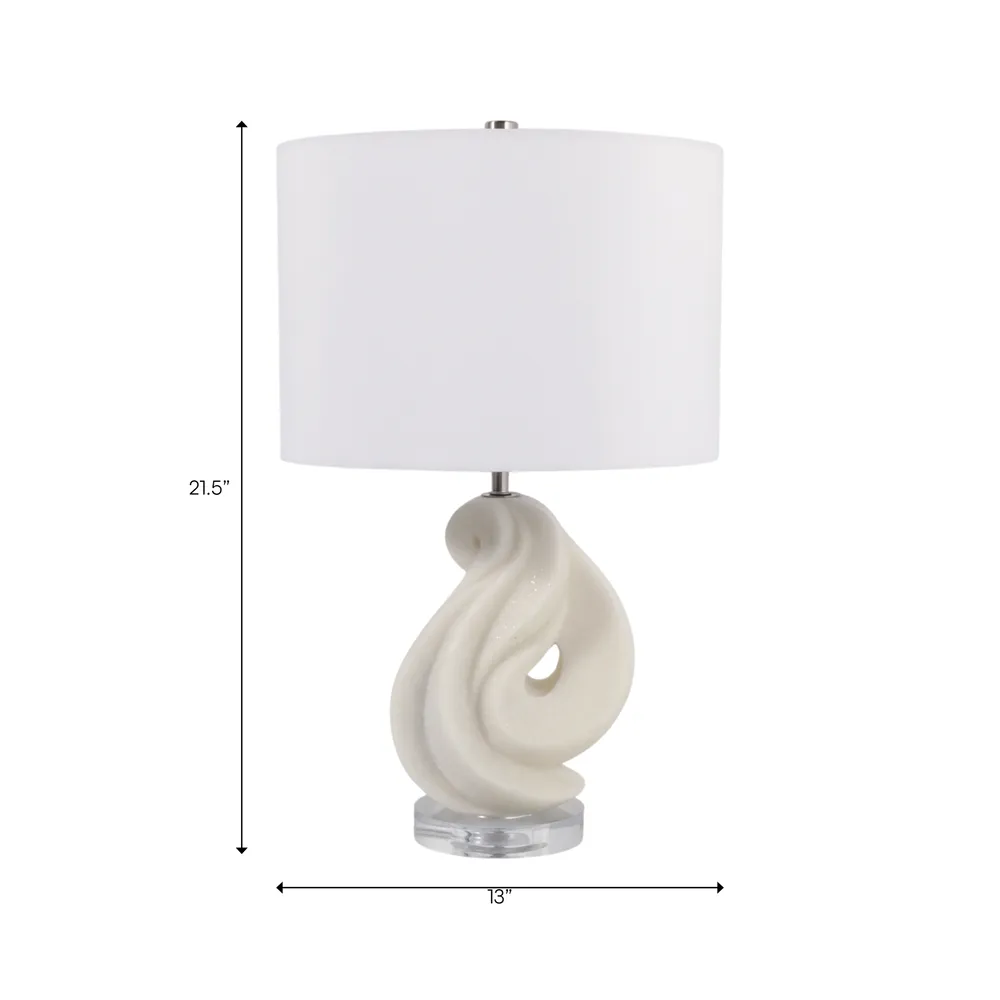 HARKENLAKE WHITE LAMP 22 (IN)