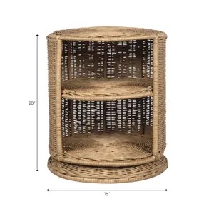 DRAKETON TAN TABLE 20 (IN) 10