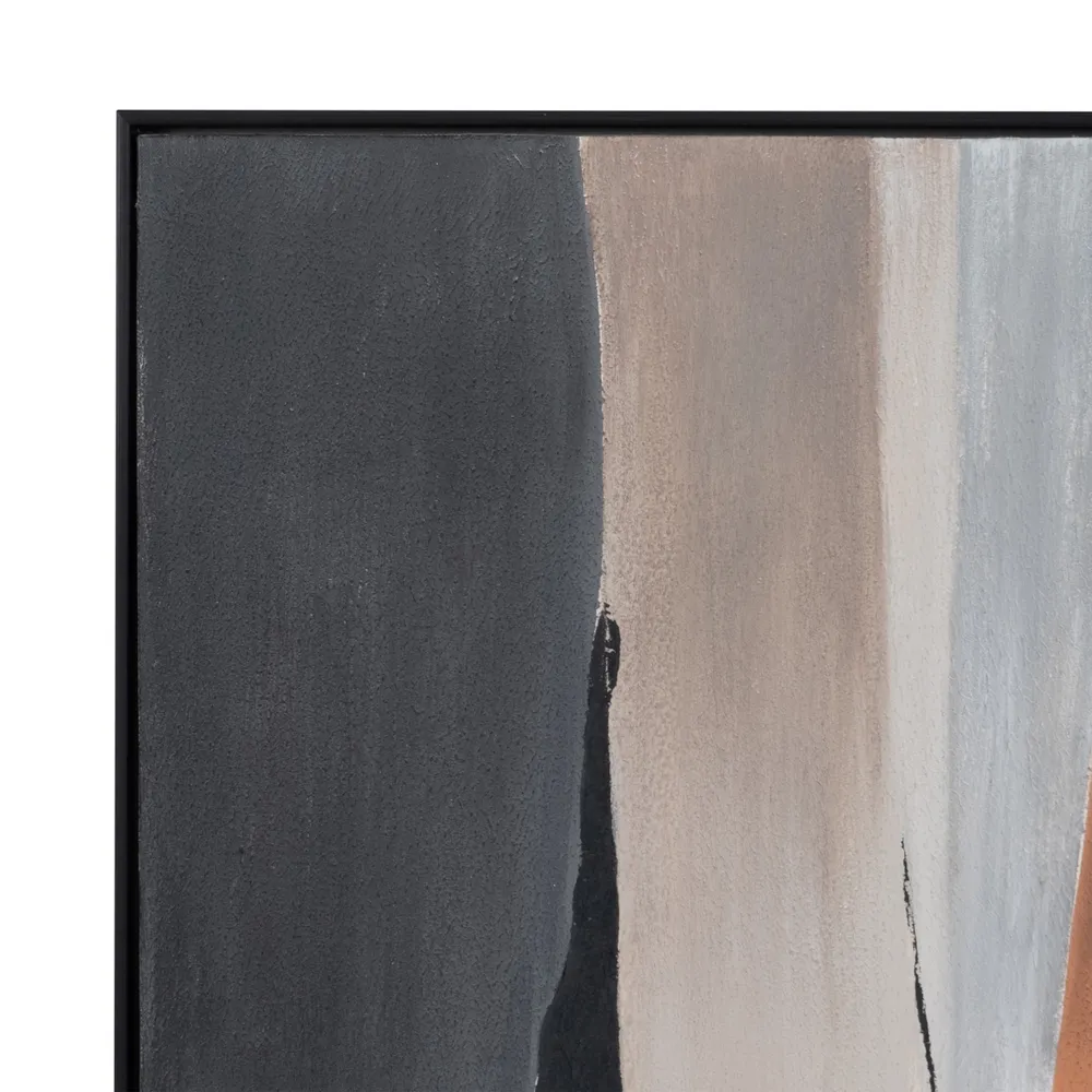 FLINTSHAW SET OF 2 BROWN ART 50 (IN)