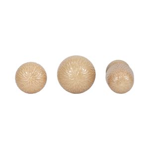 CLAYTONWICK SET OF 3 TAN DECOR 14 (IN) 7