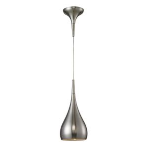 Lindsey 6'' Wide 1-Light Mini Pendant - Satin Nickel 1