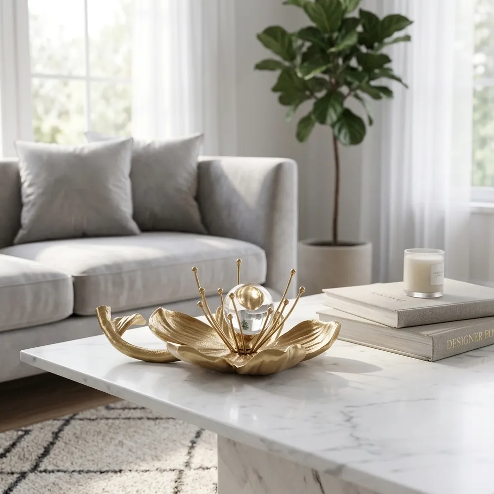 HANNAHMOOR GOLD DECOR 5 (IN)