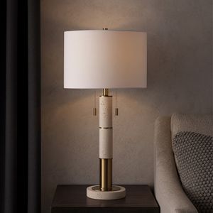 ALECSIDE IVORY LAMP 28 (IN) 9