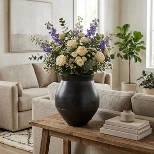LARKVIEW BLACK VASE 20 (IN) 11