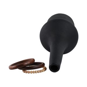 FARROWMILL BLACK VASE 18 (IN) 7
