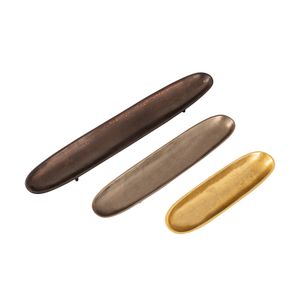 Bosco Tray - Set of 3 Nickel Brass and Bronze 8