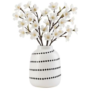 FALTONRUN BLACK VASE 9 (IN) 3