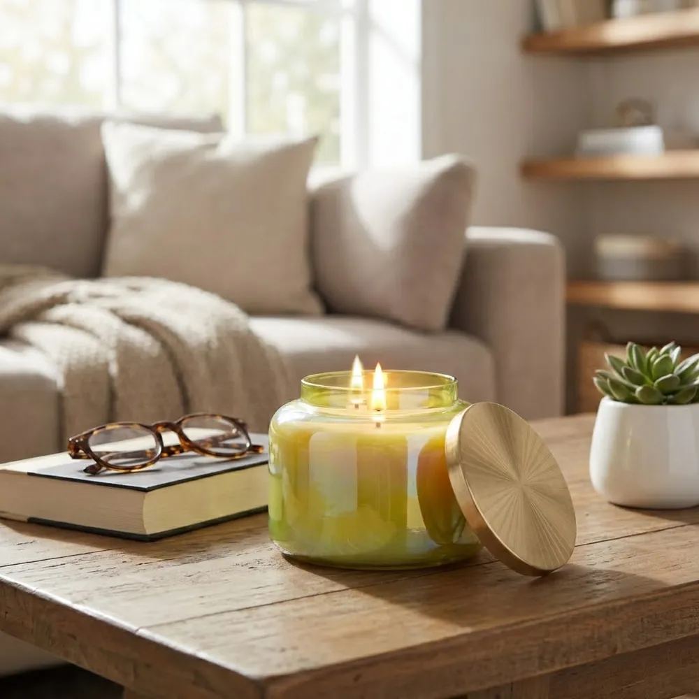 DASHHOLM VERBENA LUSTER CANDLE 4 (IN)