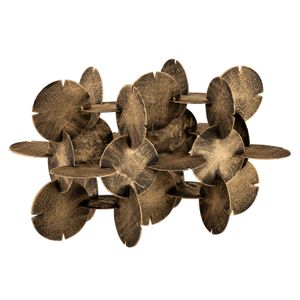 Flint Sculpture - Antique Brass 2