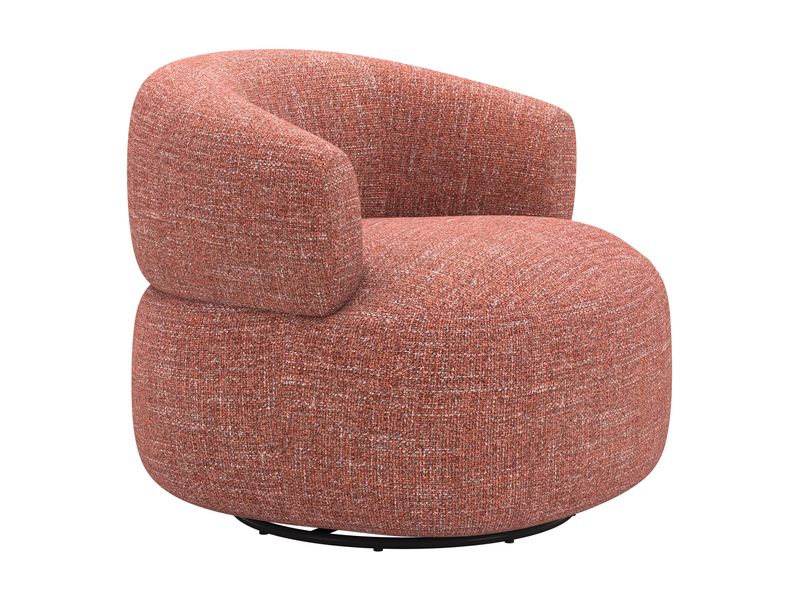Venezia Swivel Chair Brown 7