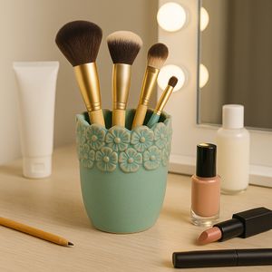 DUNBARMILL GREEN PENCIL CUP 5 (IN) 2