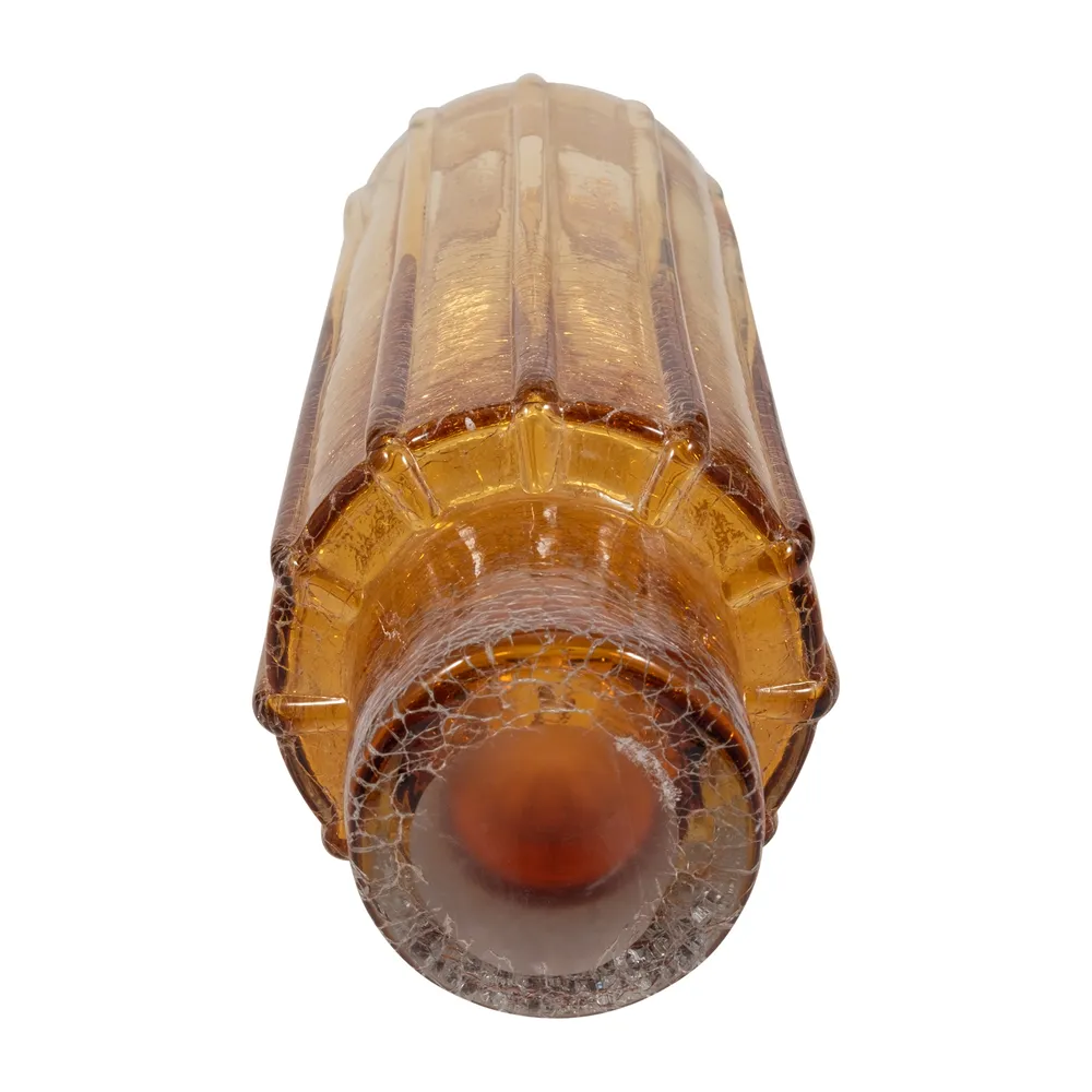 VINSON ORANGE GLASS VASE 20 (IN)