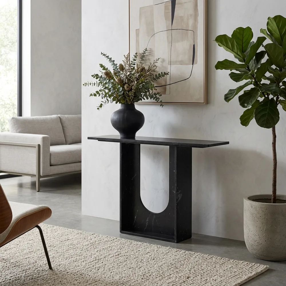 ROYMILL BLACK CONSOLE 29 (IN)
