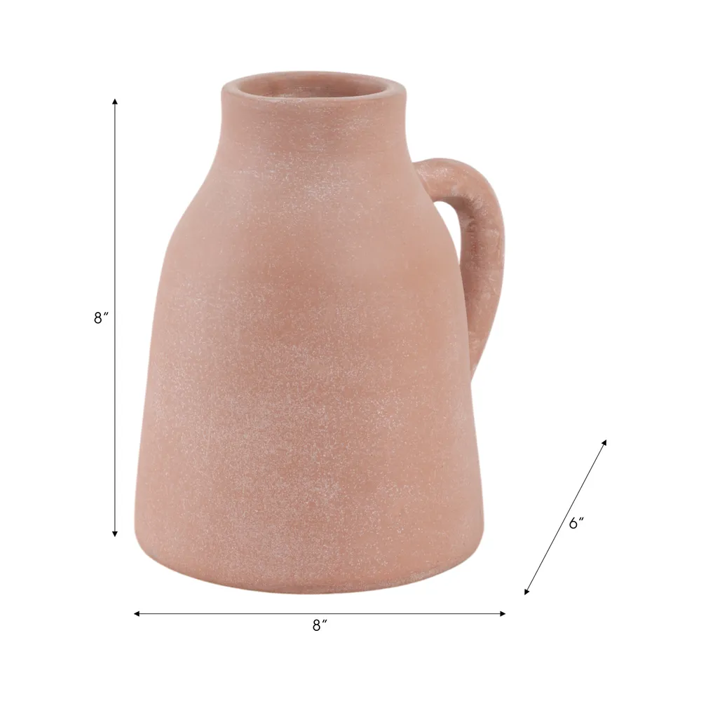SHERMANCLIFF BROWN VASE 9 (IN)