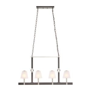 Armstrong Grove 36'' Wide 4-Light Linear Chandelier - Espresso 1