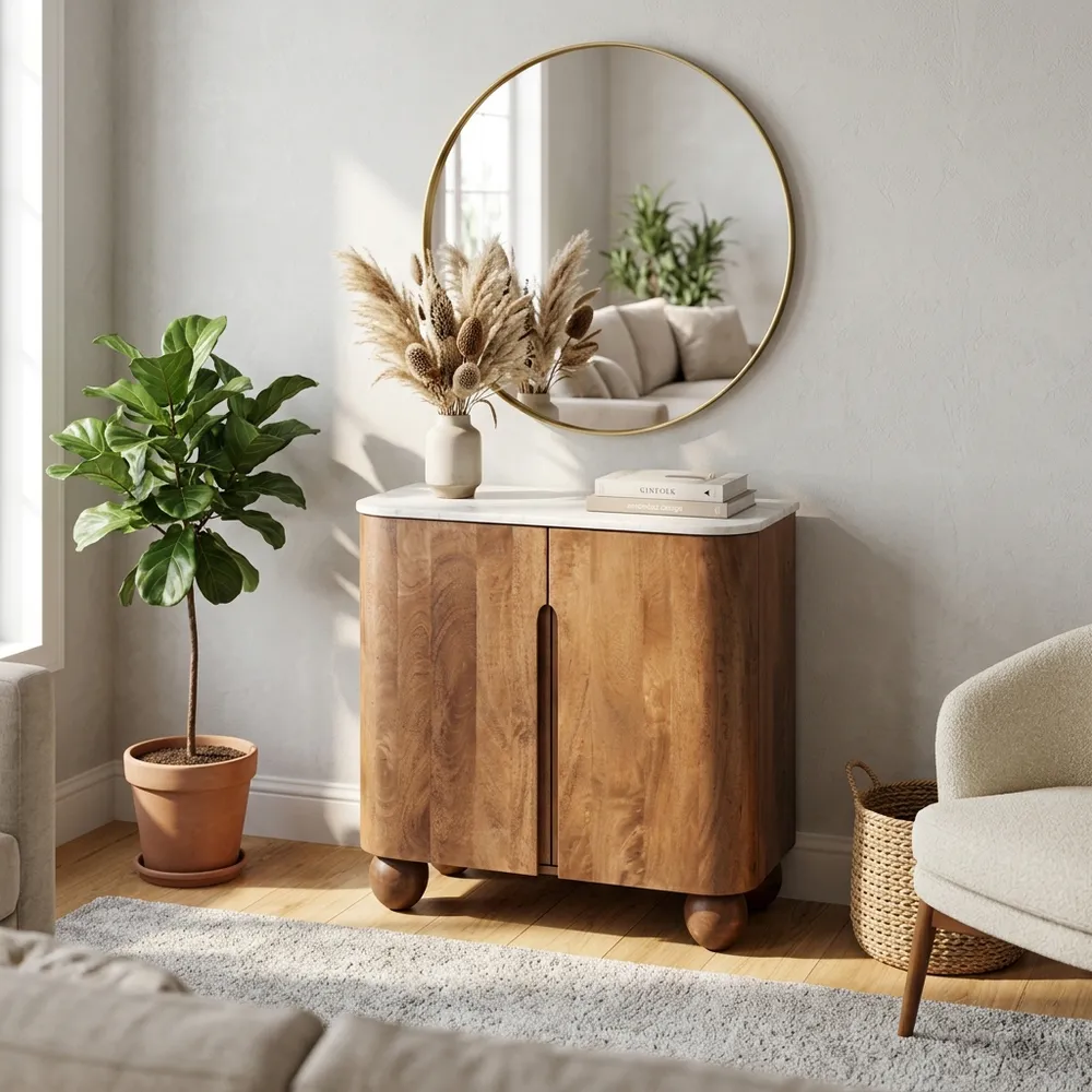 FARGOLAKE TAN CABINET 30 (IN)