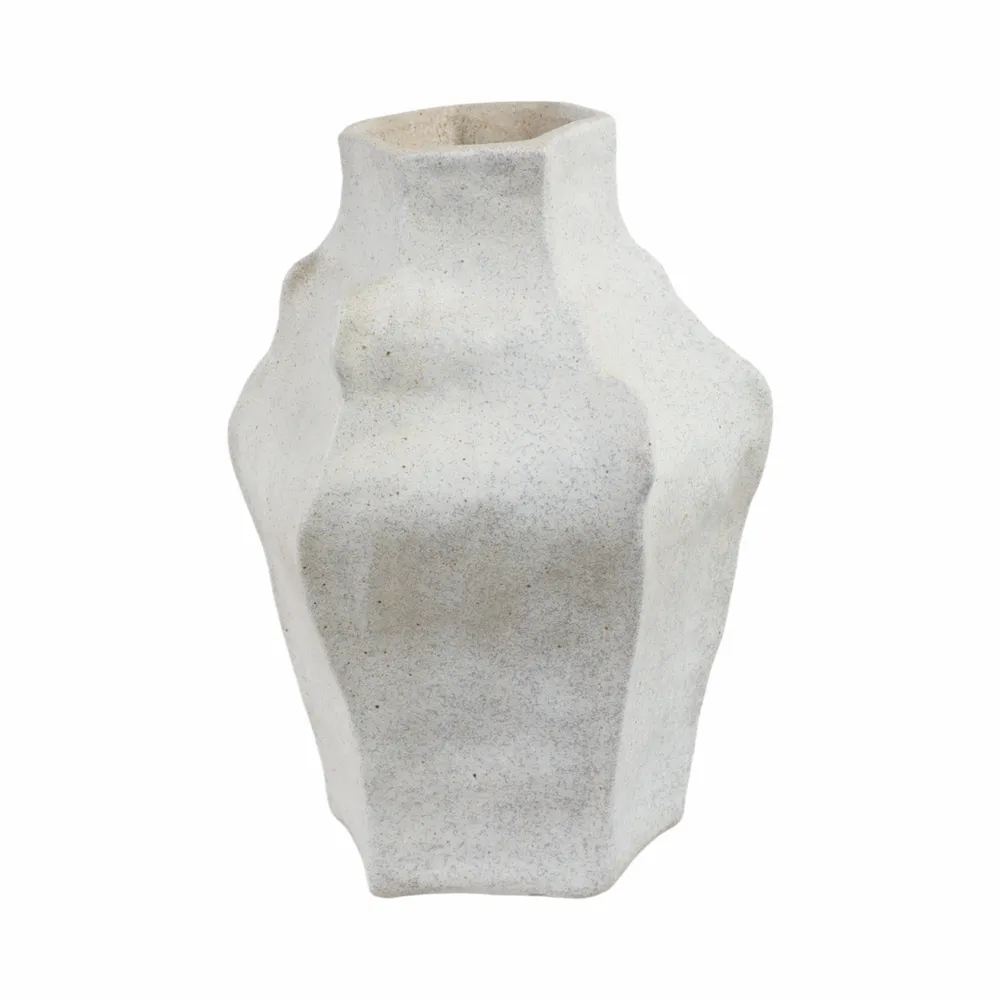 AVAWAY GRAY VASE 15 (IN)
