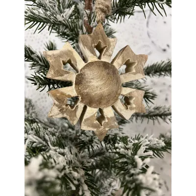 Trivet Snowflake 8in
