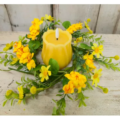 Sunny Meadow 4.5in Candle Ring