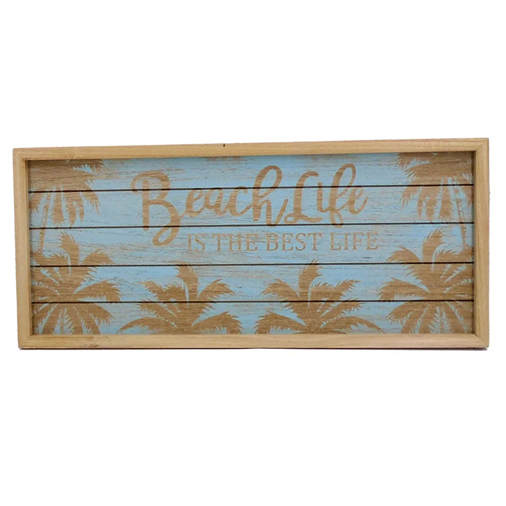 19-1/2" BEACH LIFE BEST LIFE SIGN