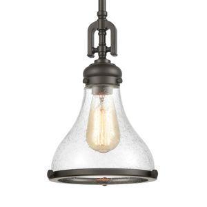 Rutherford 9'' Wide 1-Light Mini Pendant - Oil Rubbed Bronze 4