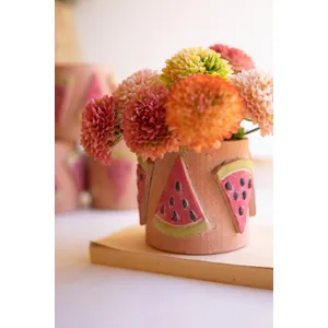 Clay Watermelon Container / Short 2
