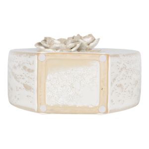 HAYESTON WHITE VASE 15 (IN) 8