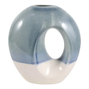 CHLOEOAK BLUE VASE 10 (IN) 1