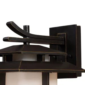 Kanso 13'' High 1-Light Outdoor Sconce - Aged Bronze 3