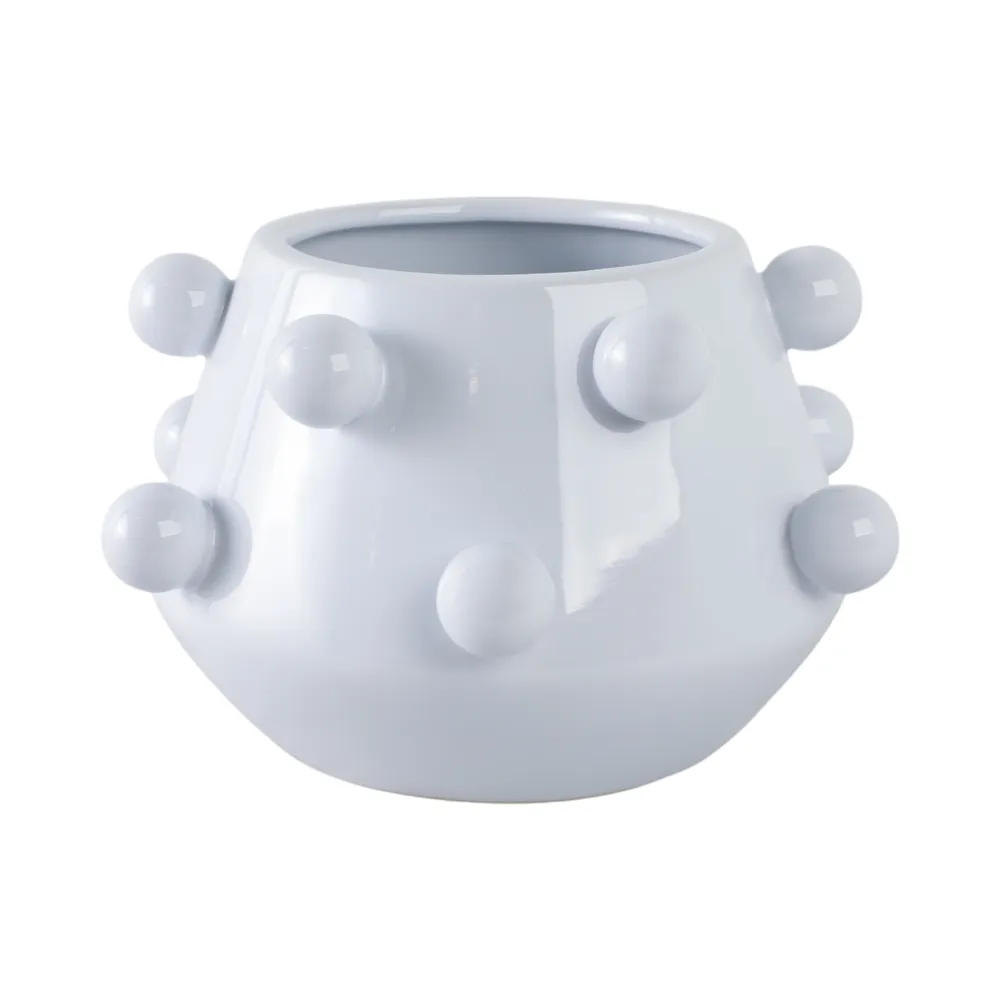 NELSONHAM WHITE PLANTER 6 (IN)