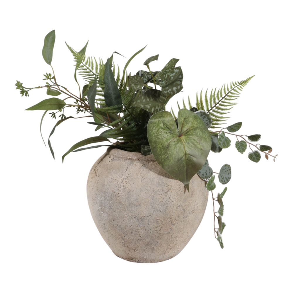 TRUEHAVEN TAN VASE 9 (IN)