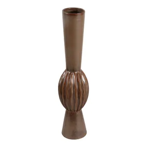 EATONCROSS BROWN VASE 26 (IN) 5