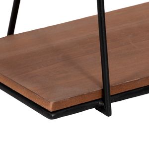 FULTONLEY SET OF 2 BROWN WALL SHELF 14 (IN) 5